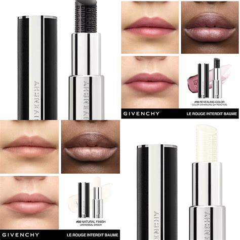 givenchy l'interdit lip balm|givenchy le rouge interdit lip balm.